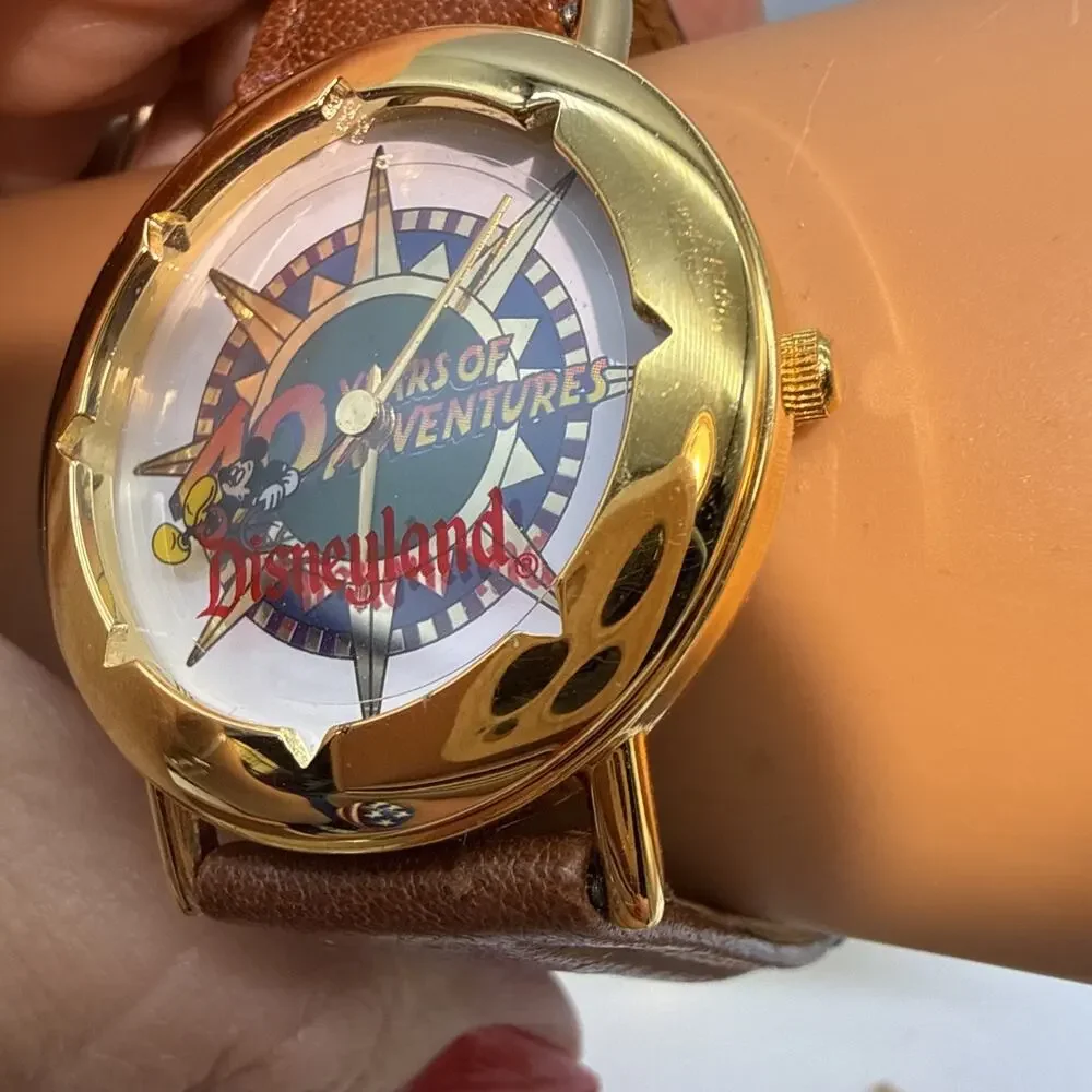 DisneyLand 40 Years of Adventure TEAM Pride Watch Rare #1835 0f 5000 Works Video